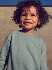 Blue Mineral Jersey Sweatshirt And Joggers Set (3mths-7yrs) - Image 4 of 6