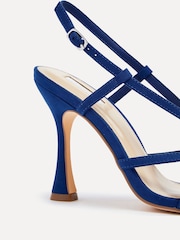 Linzi Blue Sabrina Strappy Stiletto Heeled Sandals - Image 4 of 5