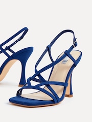 Linzi Blue Sabrina Strappy Stiletto Heeled Sandals - Image 5 of 5