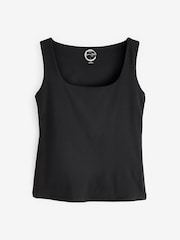 Black Square Neck Vest - Image 5 of 5