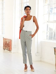 White Square Neck Vest - Image 2 of 5
