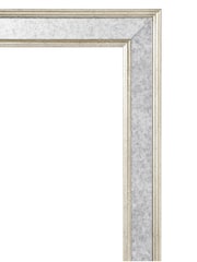 Brookpace Lascelles Cream White Cockatoo III Print in Antique Mirrored Frame - Image 3 of 3