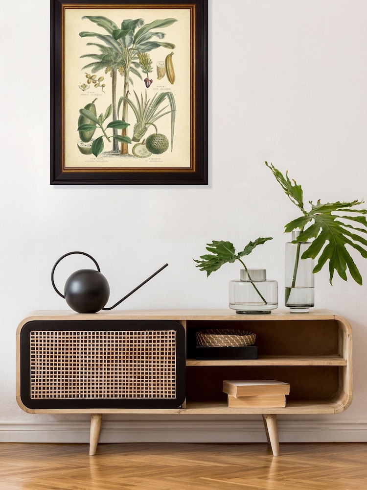 Brookpace Lascelles Black Fruitful Palm II Framed Wall Art - Image 1 of 3