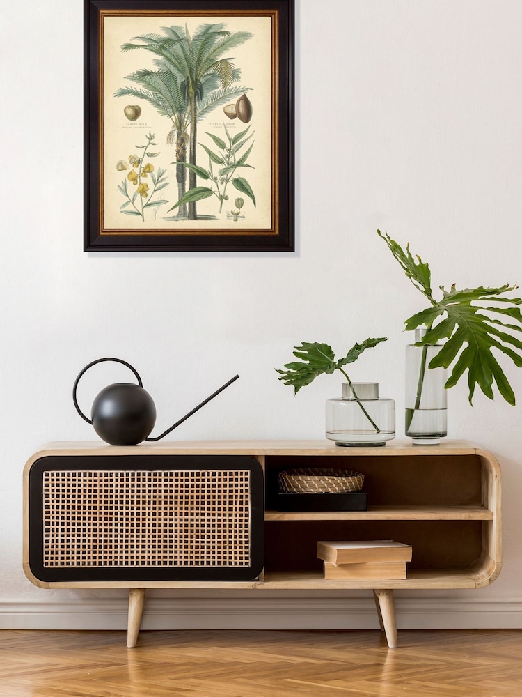Brookpace Lascelles Black Fruitful Palm I Framed Wall Art - Image 1 of 3