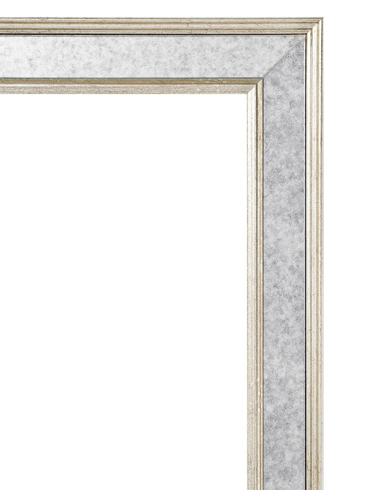 Brookpace Lascelles Pink Flamingo I Print in Antique Mirrored Frame - Image 3 of 3