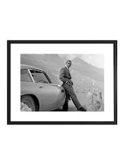 Brookpace Lascelles Black James Bond Aston Martin Framed Wall Art - Image 2 of 3
