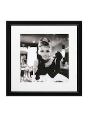 Brookpace Lascelles Black Breakfast At Tiffanys Framed Wall Art - Image 2 of 3