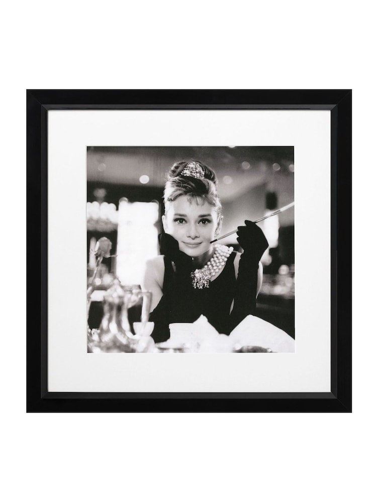 Brookpace Lascelles Black Breakfast At Tiffanys Framed Wall Art - Image 2 of 3
