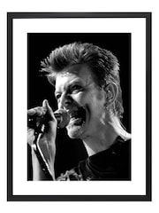 Brookpace Lascelles Black David Bowie Framed Wall Art - Image 2 of 3