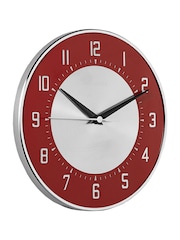 Brookpace Lascelles Red Funky Deco Clock - Image 3 of 4