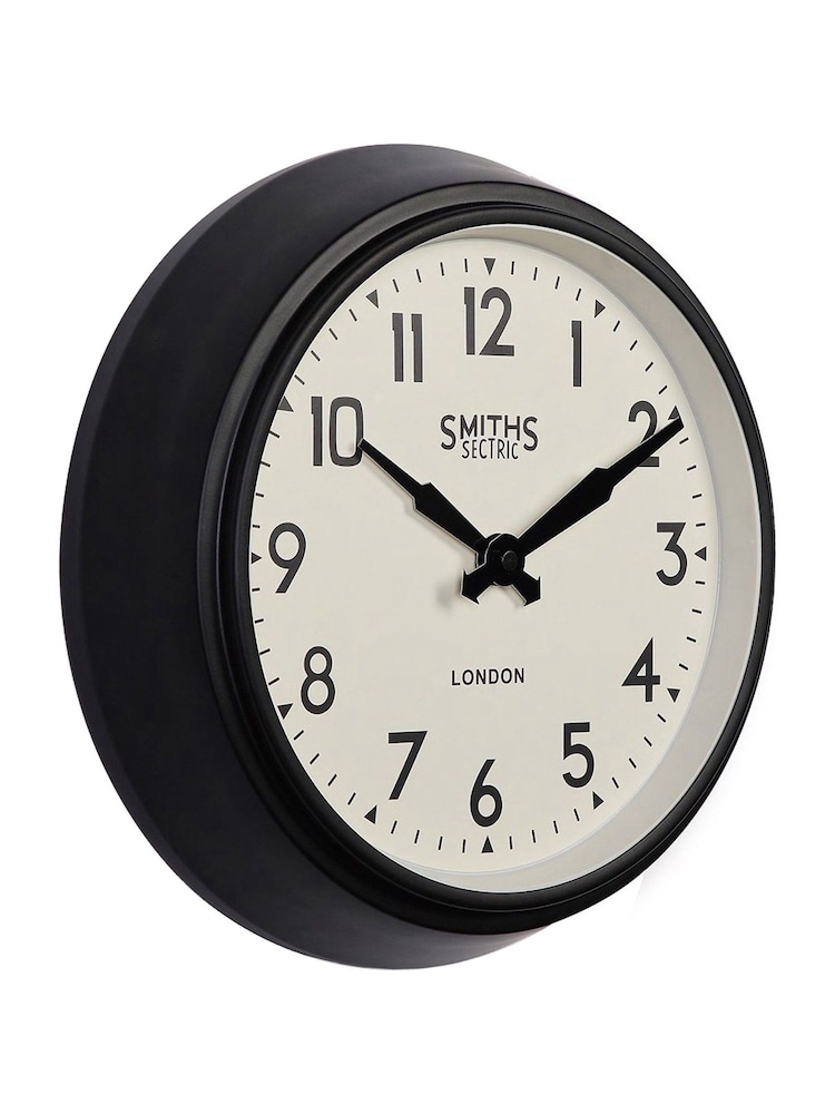 Brookpace Lascelles Black Smiths Retro Wall Clock - Image 2 of 4
