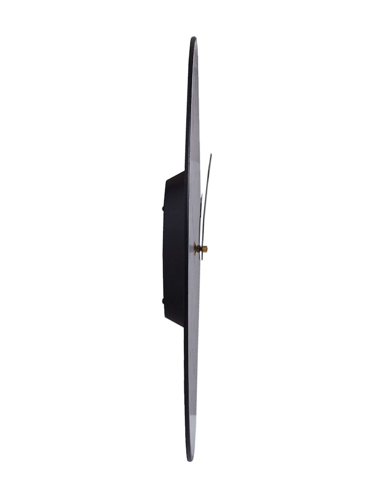 Brookpace Lascelles Black Station Wall Clock with Seconds Hand - Image 2 of 4 Brookpace Lascelles Black Station Wall Clock with Seconds Hand - Image 2 of 4
