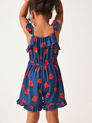 Синий с принтом клубники - Одежда Frill для подвижных игр (3-16лет) - Image 2 of 5