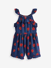 Синий с принтом клубники - Одежда Frill для подвижных игр (3-16лет) - Image 4 of 5