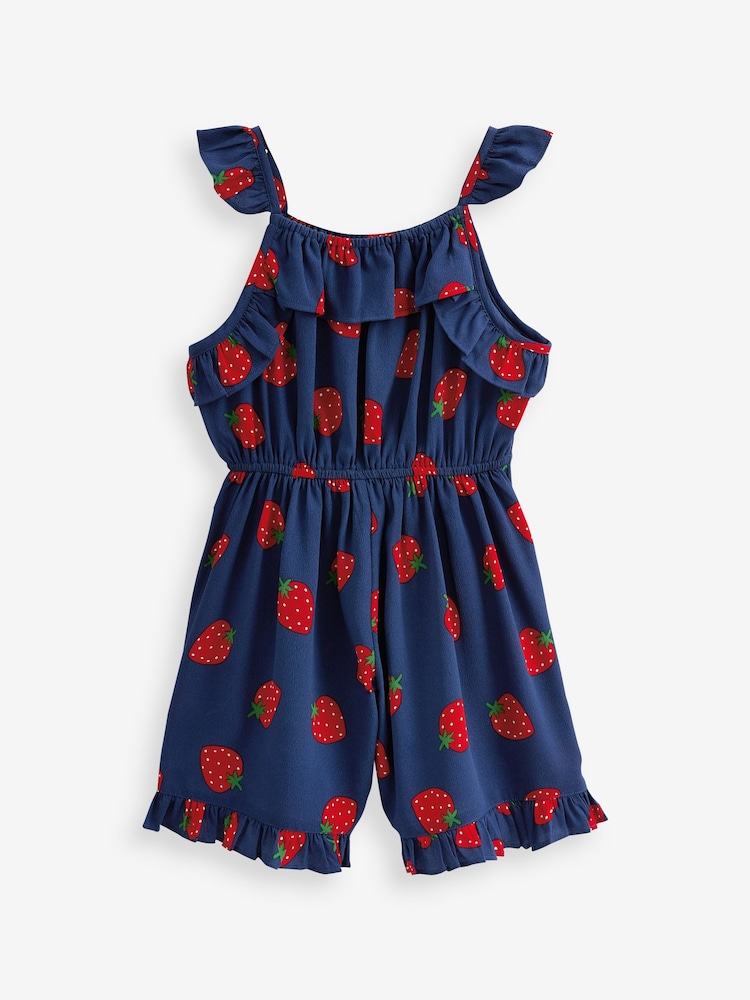 Синий с принтом клубники - Одежда Frill для подвижных игр (3-16лет) - Image 5 of 5