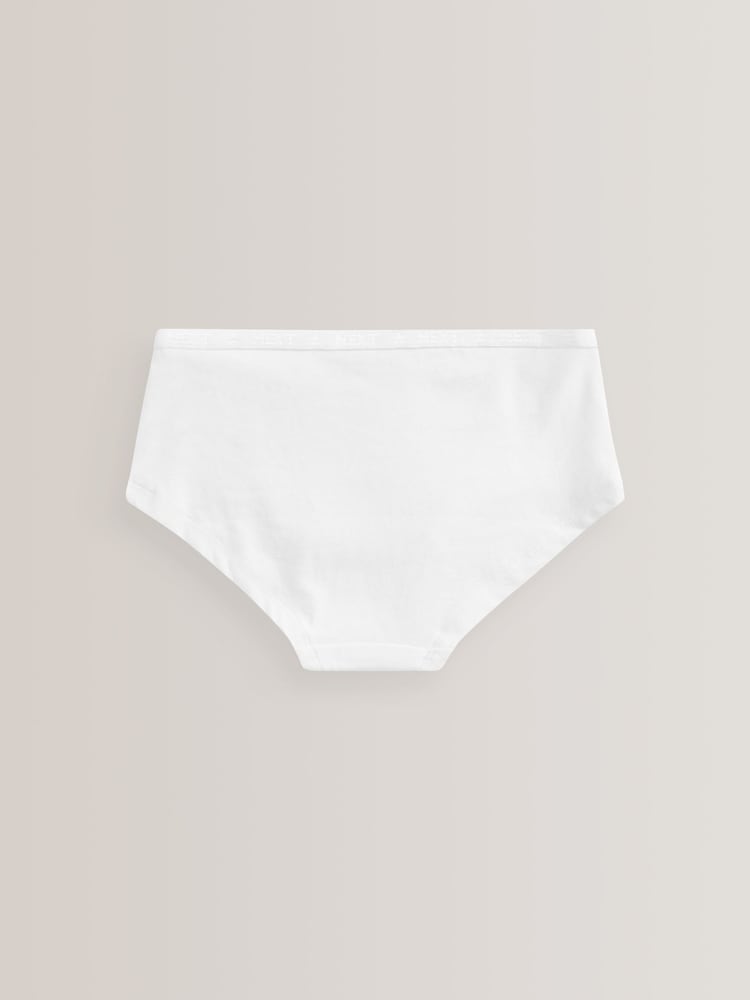 Weiß/elastisch - Hüftslips im 7er-Pack (2–16 J.) - Bild 2 von 2 Weiß/elastisch - Hüftslips im 7er-Pack (2–16 J.) - Bild 2 von 2
