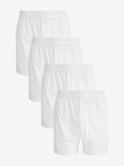 White 4 pack Boxers - Image 1 of 6