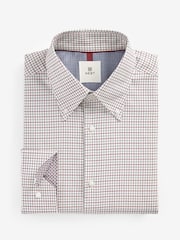 Neutral Check Regular Fit Cotton Shirt - Image 6 of 8