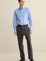 Blue Dobby Slim Fit Heritage Formal Shirt - Image 2 of 7