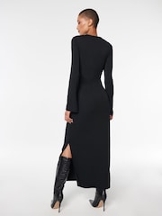 F&F FW Bridge Nadia Black Cut-Out Dress - Image 4 of 7