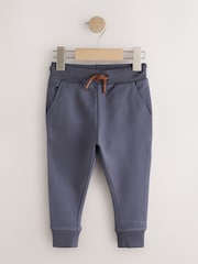 Khaki/Grey/Blue Skinny Fit Joggers 5 Pack (3mths-7yrs) - Image 5 of 11
