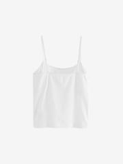 White Cami Vest With Inner Crop Top (9-16yrs) - Image 2 of 4