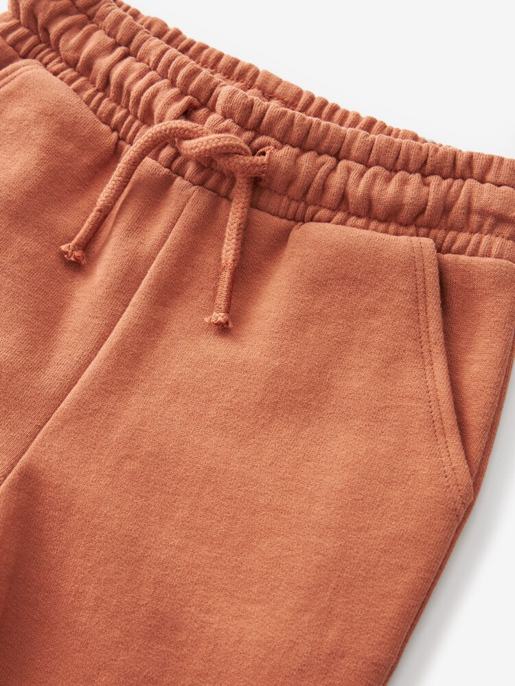 Rust Brown Soft Touch Jersey Joggers (3mths-7yrs) - Image 3 of 3