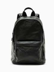 AllSaints Black Carabiner Backpack - Image 2 of 6