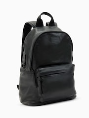 AllSaints Black Carabiner Backpack - Image 4 of 6
