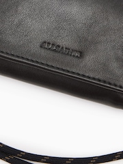 AllSaints Black Trifold Wallet - Image 6 of 7