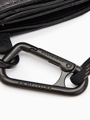 AllSaints Black Trifold Wallet - Image 7 of 7