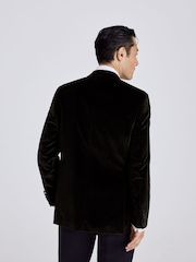 MOSS Green 100% Cotton Tailored Fit Jacket - Image 2 of 3