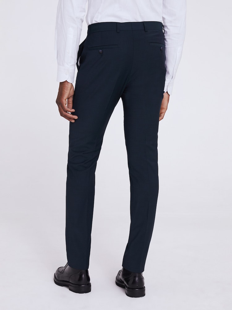 DKNY Slim Fit Bottle Green Suit: Trousers - Image 2 of 3