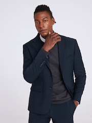 DKNY Slim Fit Bottle Green Suit: Jacket - Image 1 of 4