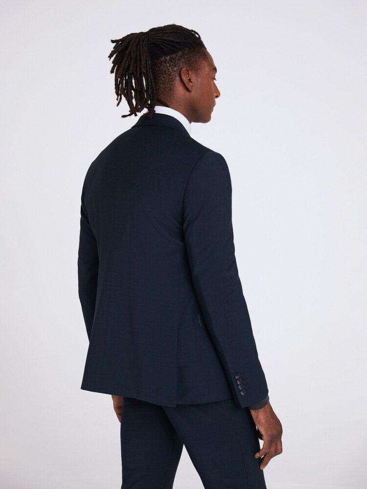 DKNY Slim Fit Bottle Green Suit: Jacket - Image 2 of 4
