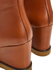 Moda In Pelle Ambaline Wedge Heeled Ankle Boots - Image 3 of 3