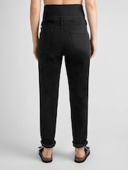 JoJo Maman Bébé Black Slim Boyfriend Maternity Jeans - Image 2 of 4