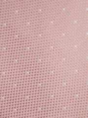 Reiss Soft Pink Liam Silk Polka Dot Tie - Image 5 of 5