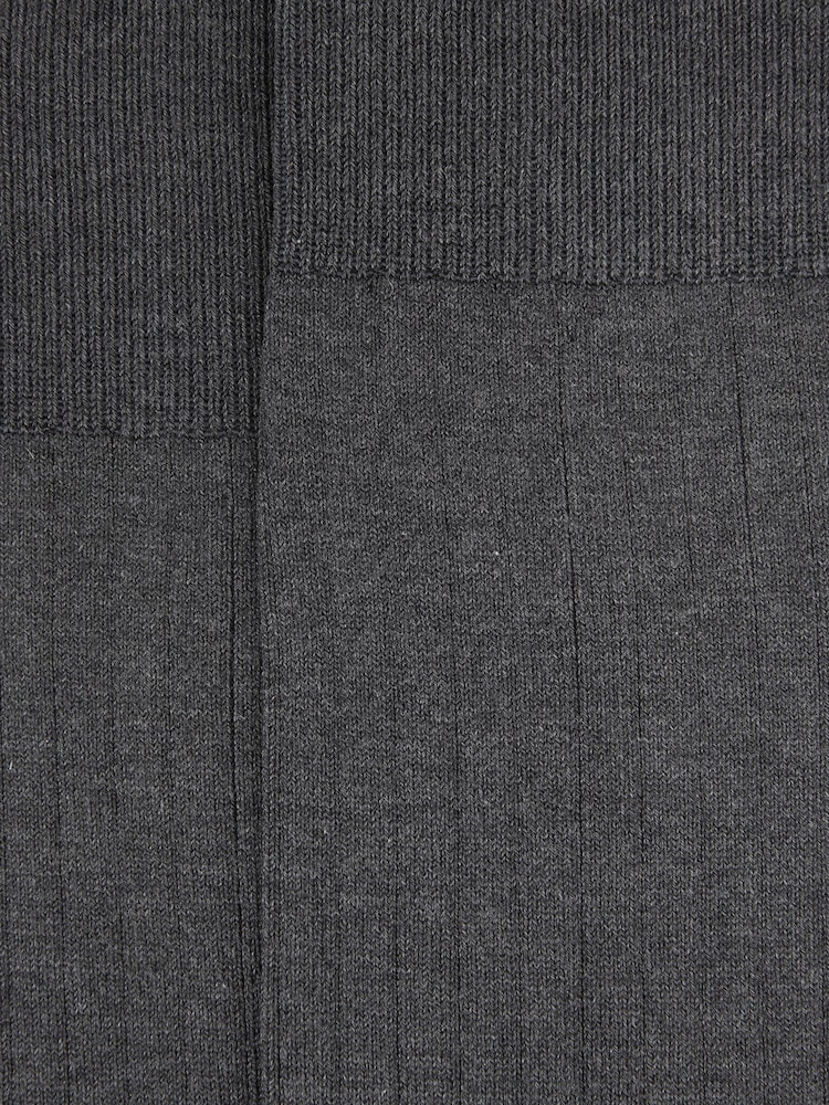 Reiss Charcoal Fela Ribbed Socks - Image 3 of 3