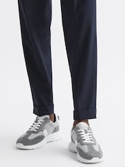 Reiss Grey Evo Lite Running Trainers - Image 2 of 5