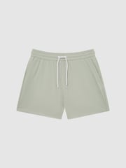 Mintgrün - Reiss Beach Unifarbene Badehose mit Kordelzug - Bild 2 von 7