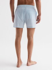 Zartblau - Reiss Beach Unifarbene Badehose mit Kordelzug - Bild 5 von 7