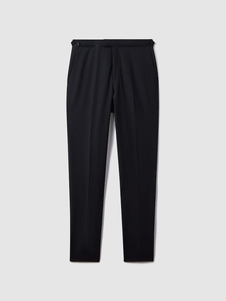 Pantalones de esmoquin de corte moderno Poker de Reiss - Imagen 2 de 8