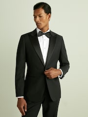Veste de smoking Reiss Poker coupe classique à simple boutonnage - Image 1 de 10