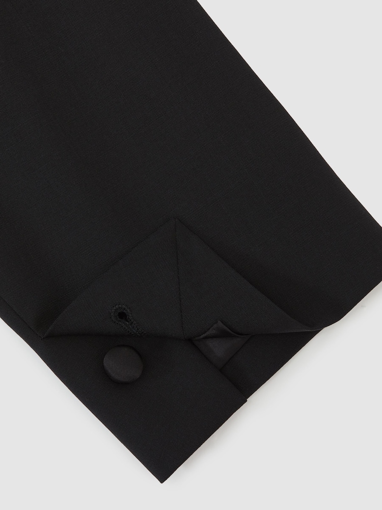 Buy Reiss Black Poker Regular Fit Single Breasted Tuxedo Jacket