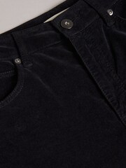 Ted Baker Livviah Velvet Skinny Leg Black Denim Trousers - Image 4 of 4