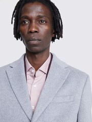 MOSS Grey Epsom Overcoat - Image 4 of 4