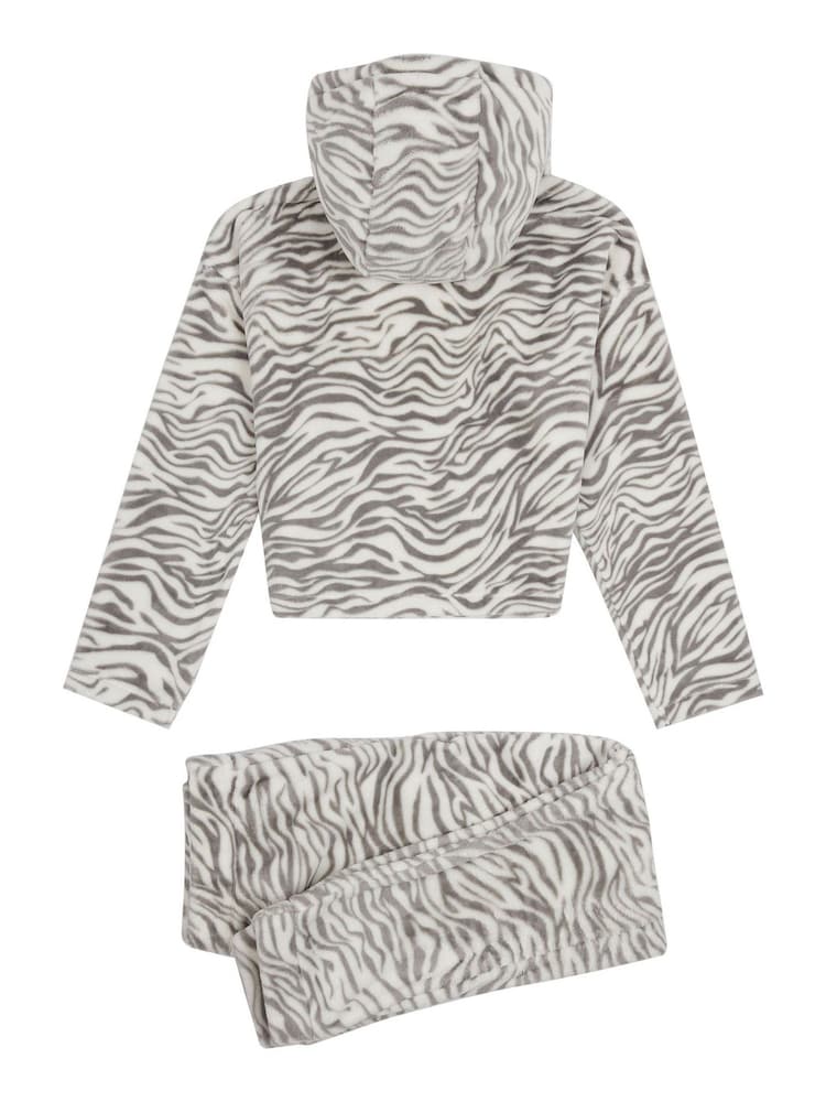 Juicy Couture Tiger Brown Fleece Lounge Set - Image 2 of 3
