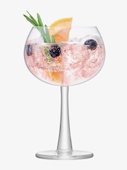 LSA International Clear Gin Balloon Glass 420ml set 2 - Image 3 of 4