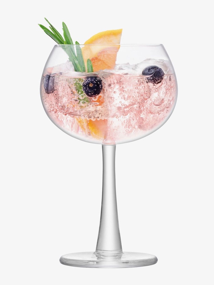LSA International Clear Gin Balloon Glass 420ml set 2 - Image 3 of 4